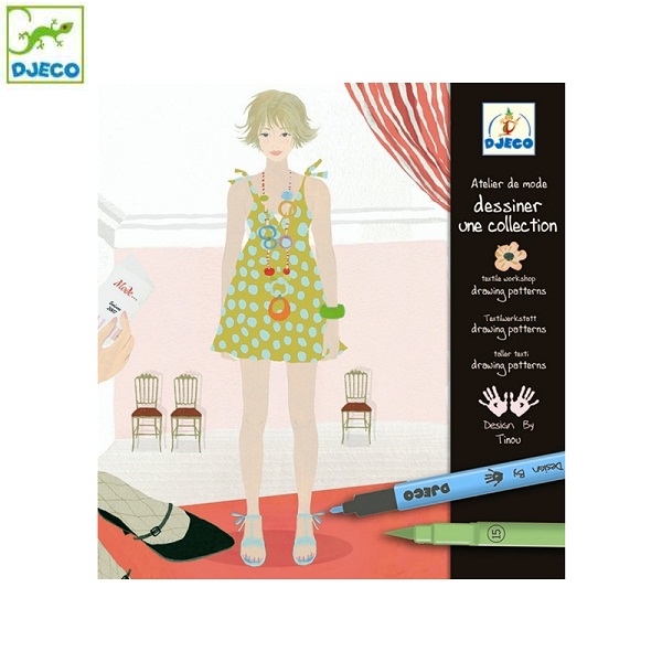 Djeco - �������� �� �������� Drawing a Fashion Show DJ08731